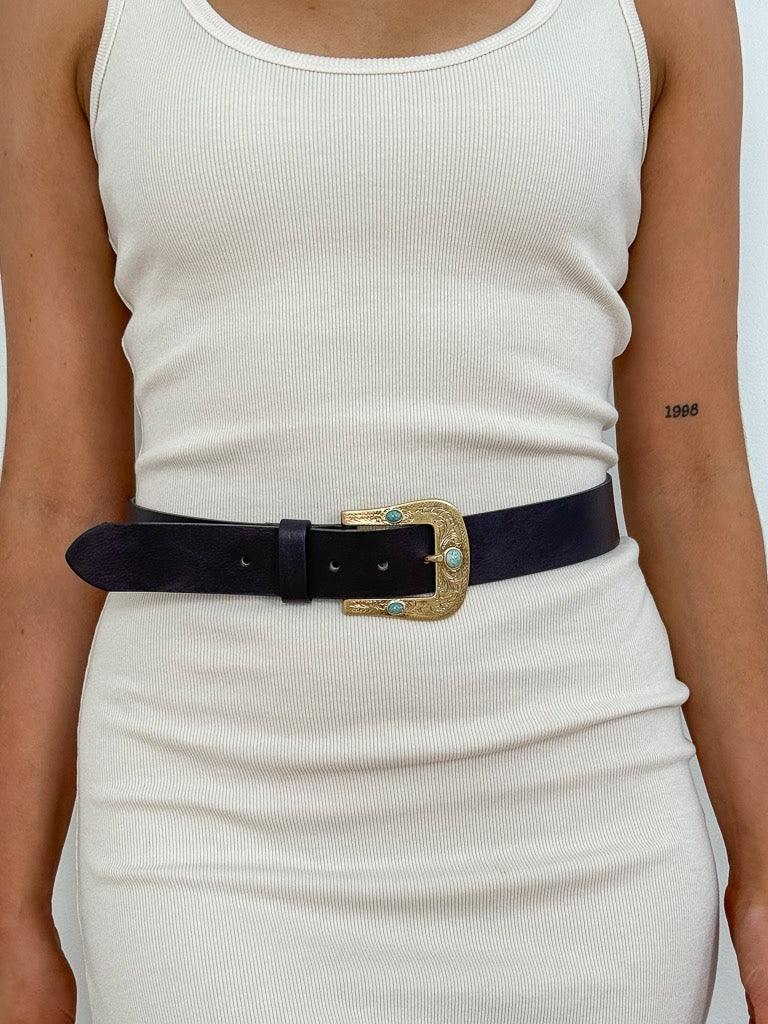 Layton Belt - Charcoal - Flutter