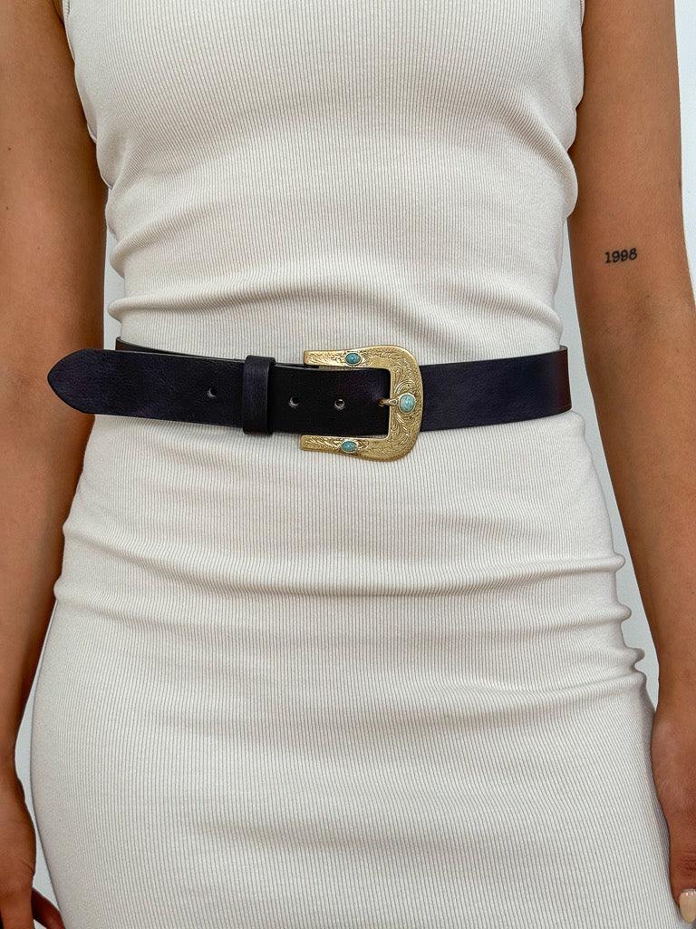 Layton Belt - Charcoal - Flutter