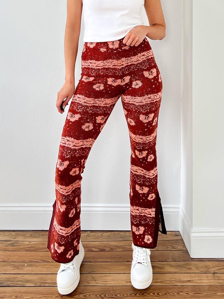 Morph Pant - Rust Multi - Flutter