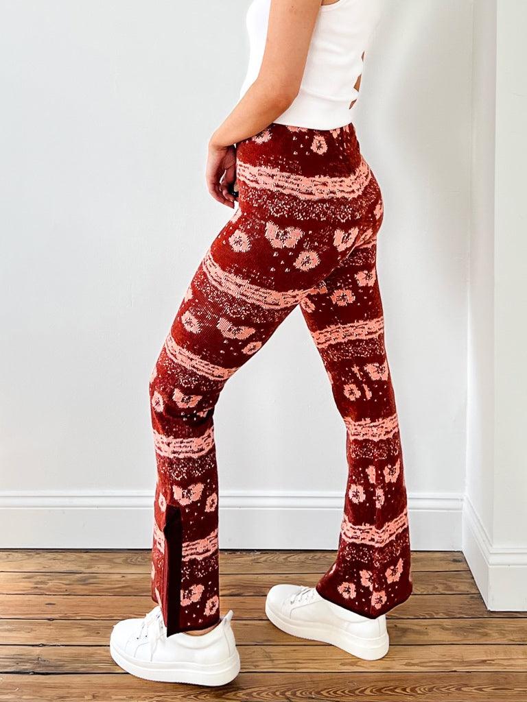 Morph Pant - Rust Multi - Flutter