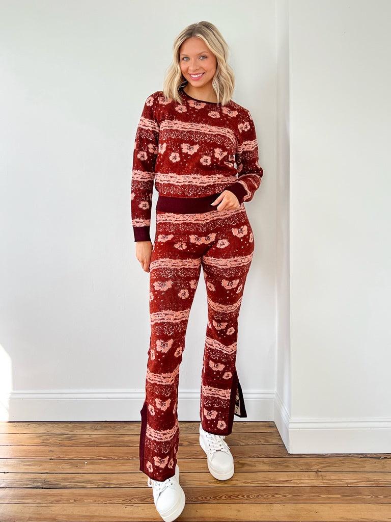 Morph Pant - Rust Multi - Flutter