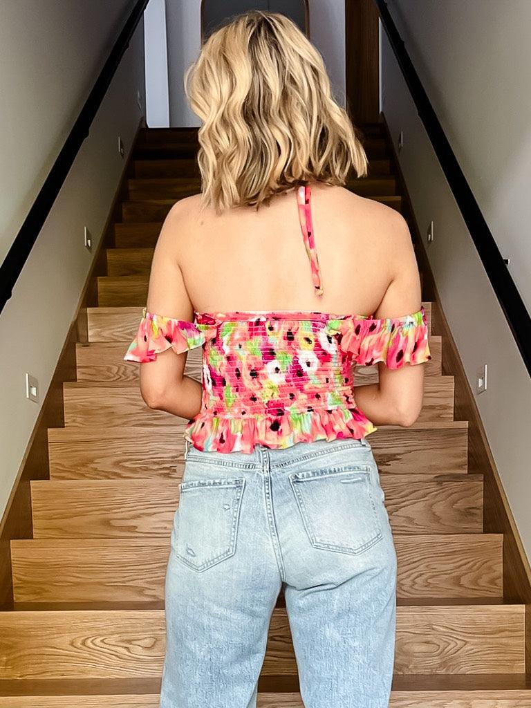 Alessia Blouse- Poppy - Flutter