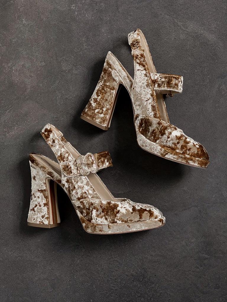 Sam Edelman - Jildie Mary Jane Heel - Prosecco - Flutter