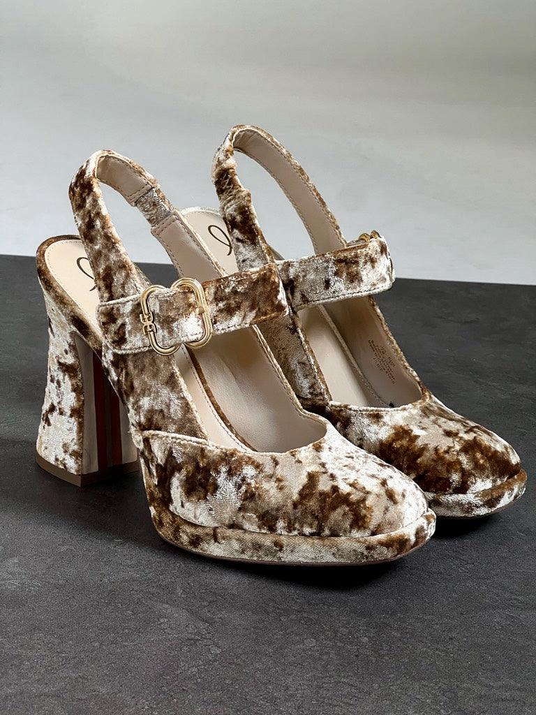Sam Edelman - Jildie Mary Jane Heel - Prosecco - Flutter