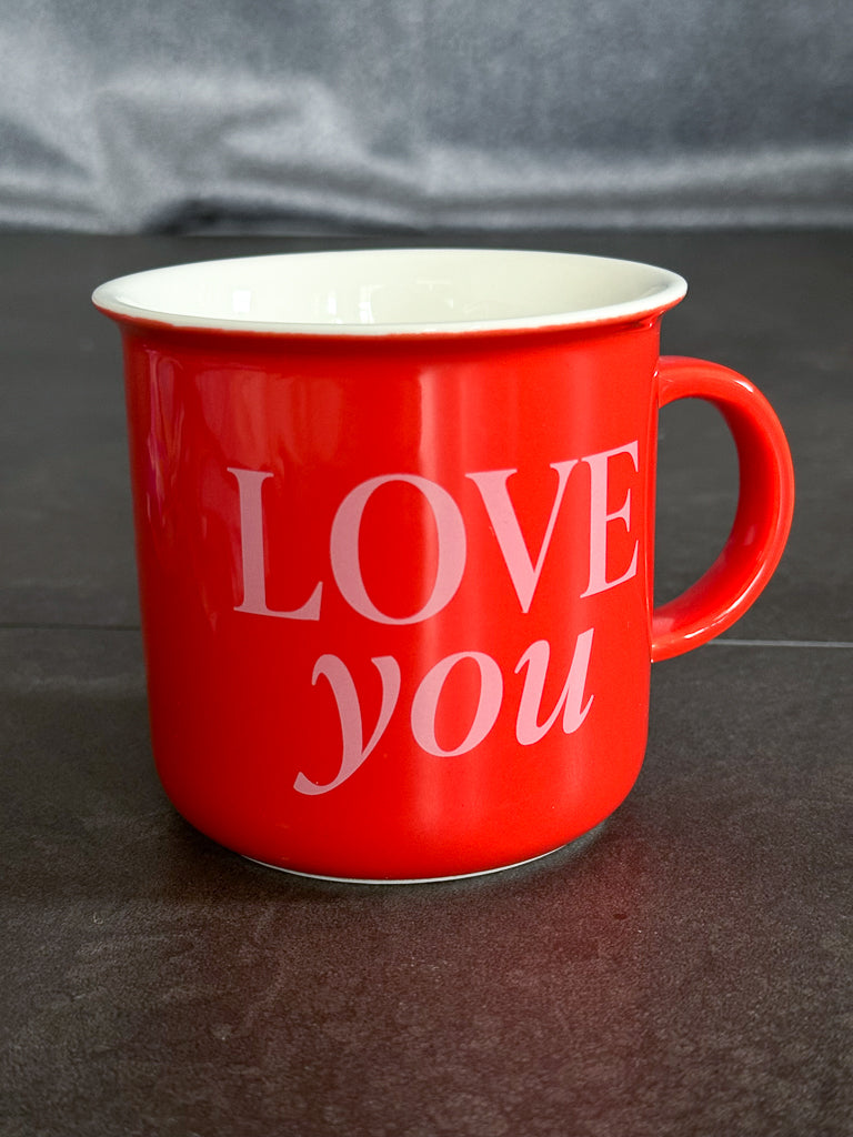 Love You Coffee Mug - Red