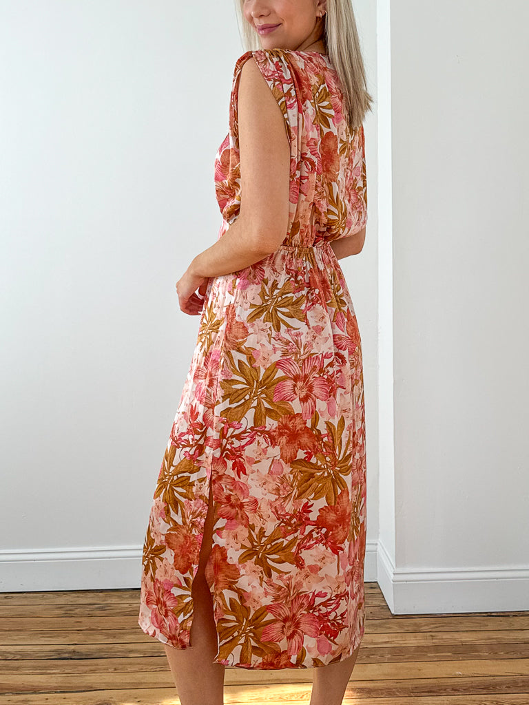 Kailani Dress- Blooming Dahlia