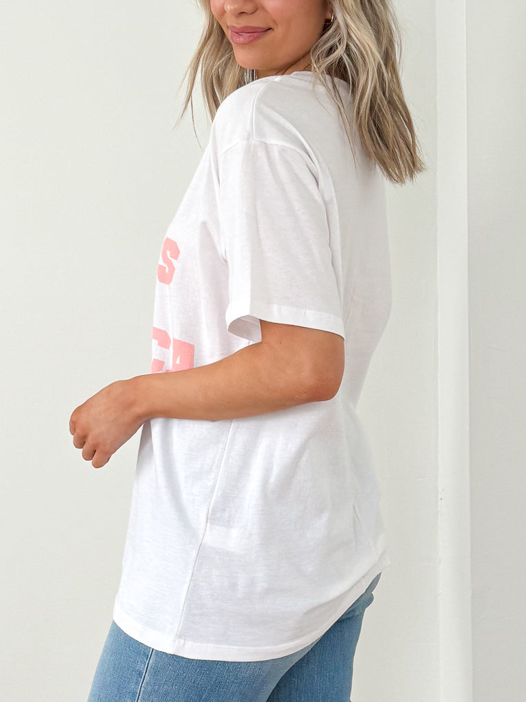 God Bless America Tee- White