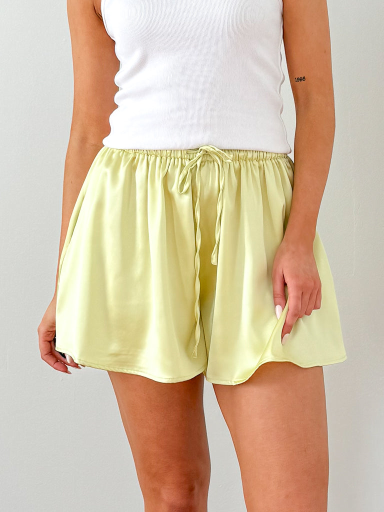 Eden Shorts- Lime