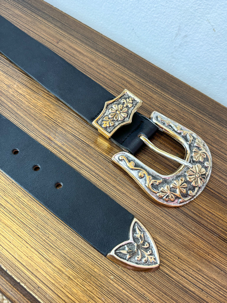 Harley Big Buckle Belt-Black