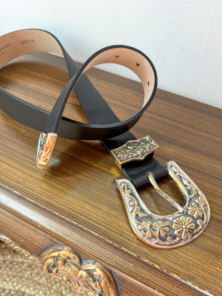 Harley Big Buckle Belt-Black