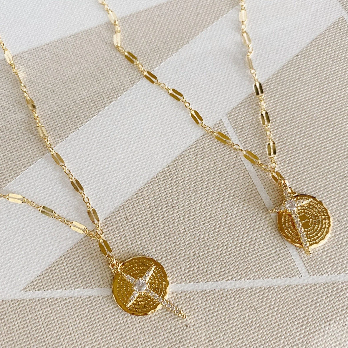 Hopeful Necklace- Gold