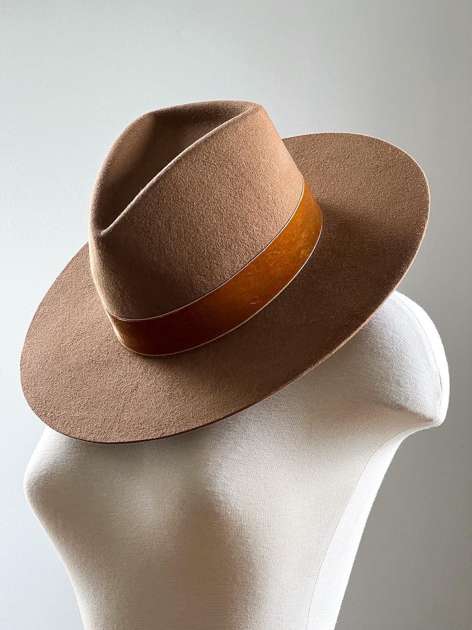Benson Tri-Brown Hat - Teak - Flutter