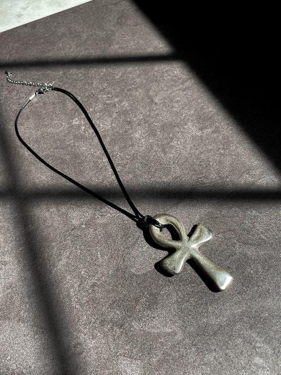 Cross Necklace - Silver - Flutter