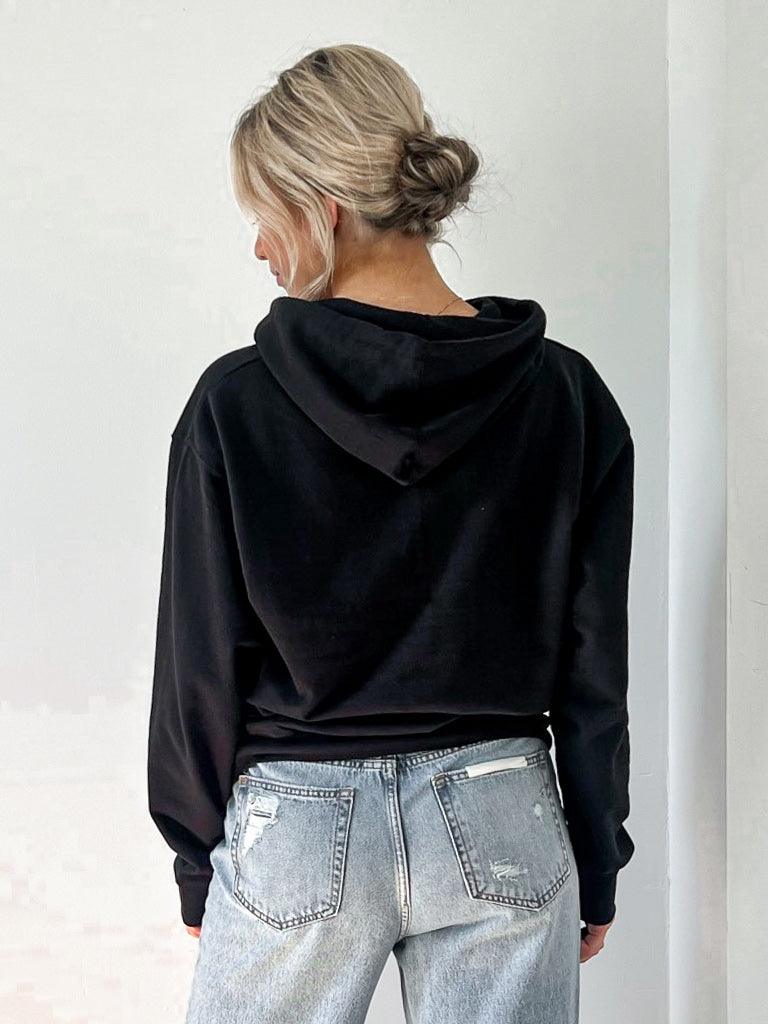 Newburgh Hoodie - Black/Vintage White - Flutter