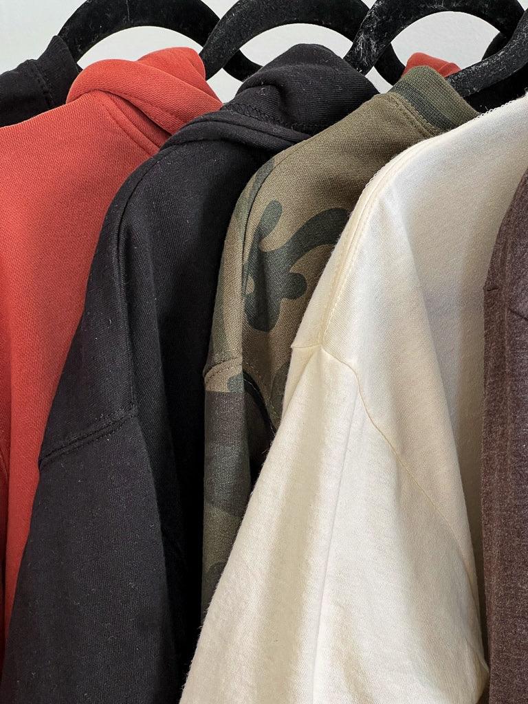 The Burgh Crew Sweatshirt - Camo/Black - Flutter