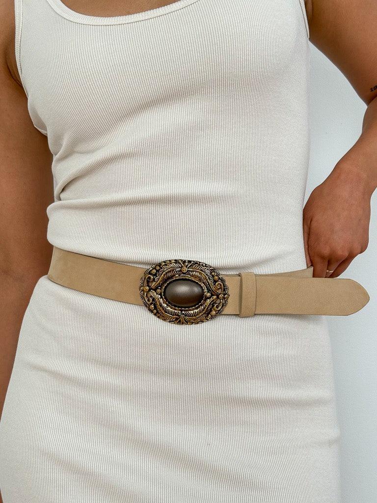 Logan Belt - Natural - Flutter