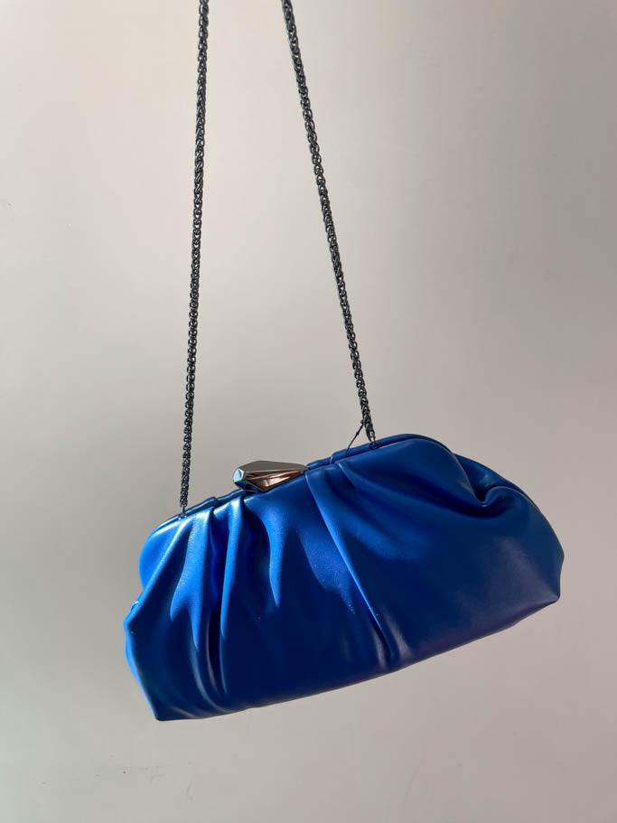 Framed Clutch - Blue - Flutter