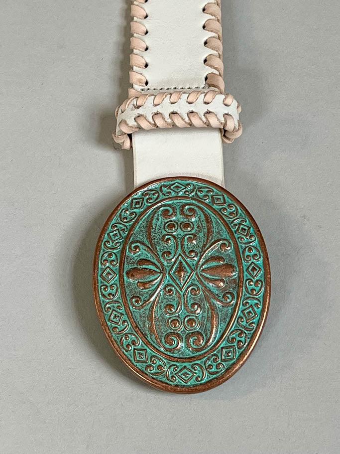 Electric Daisy Belt - White - Flutter