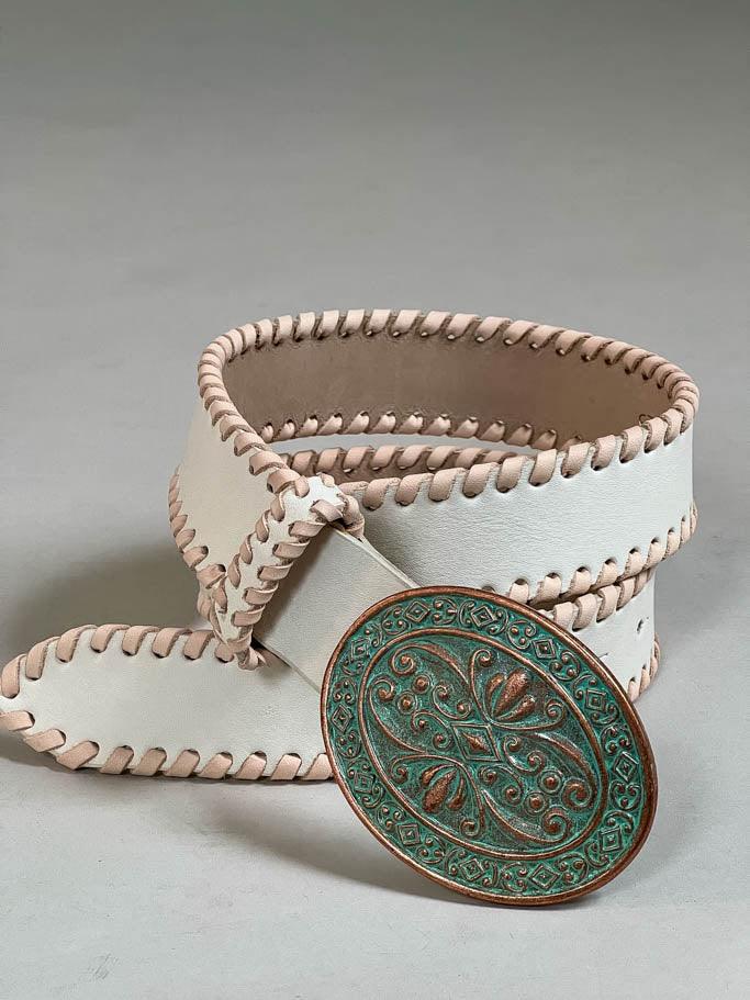 Electric Daisy Belt - White - Flutter