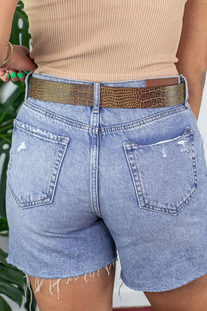 Allie Belt - Brown - Flutter