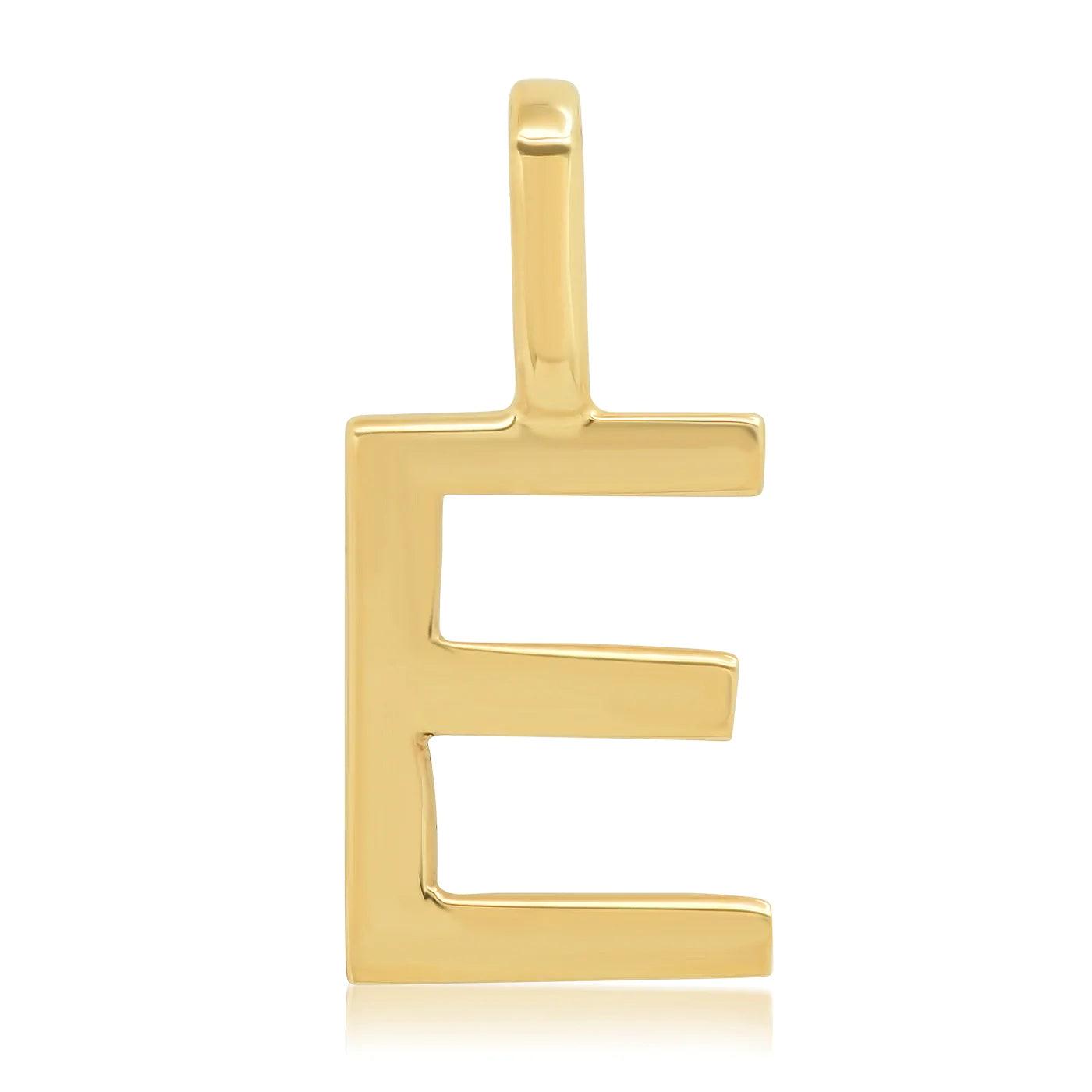 14K Initial Charm - Gold - Flutter