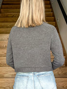 Pugliese Turtleneck Sweater- Dark Grey