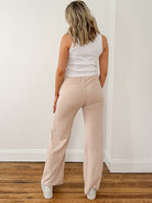 Find Me Here Washed Velour Pant- Ginger Root
