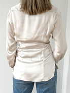Lulu Knot Front Top-Ivory