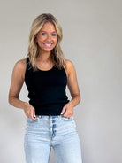 Debbie Tank - True Black - Flutter