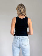 Debbie Tank - True Black - Flutter