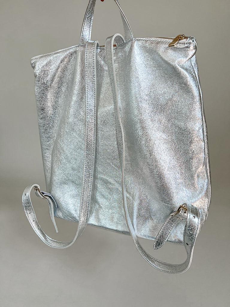 The Flutter Backpack - Silver Foil - Flutter
