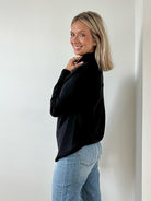 SPANX - AirEssentials Got Ya Covered Pullover- Very Black - Flutter