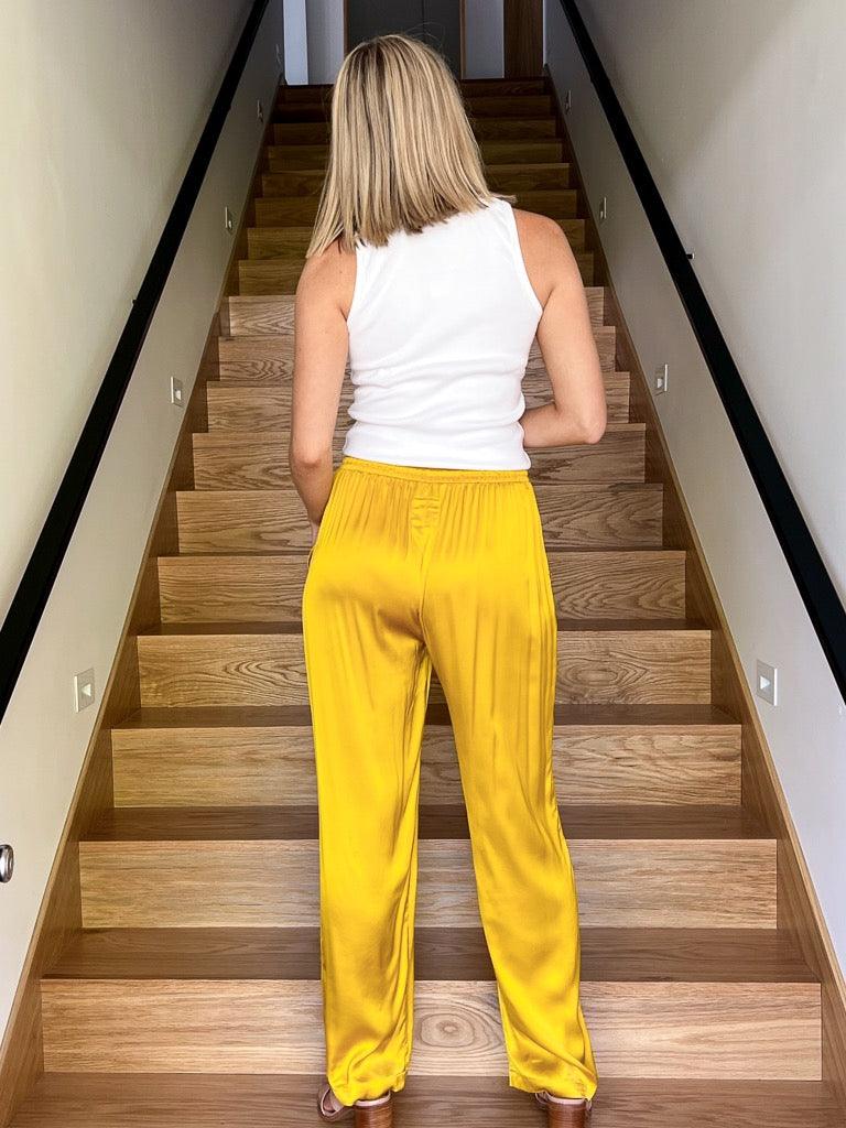 Martina Trousers- Mimosa - Flutter