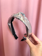 Knotted Headband - Silver