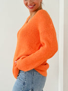 Harper Sweater- Clementine