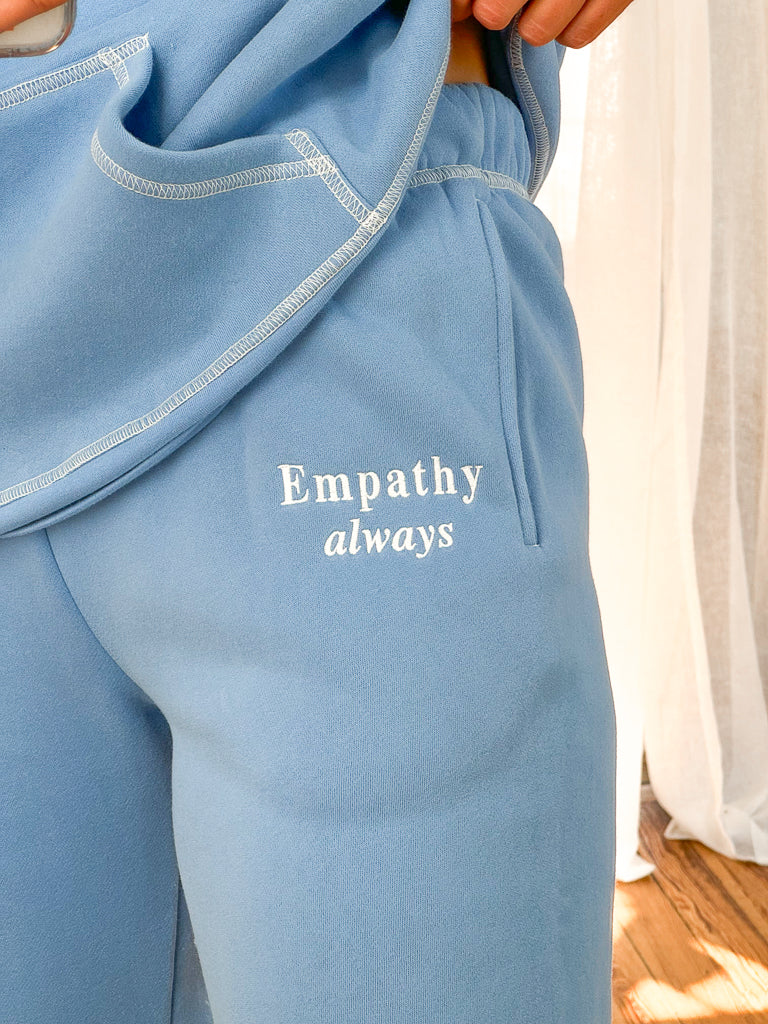 Empathy All Around Sweatpants - Blue