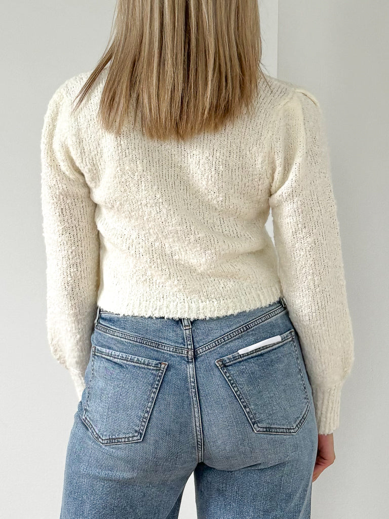 Trula Sweater-Vanilla