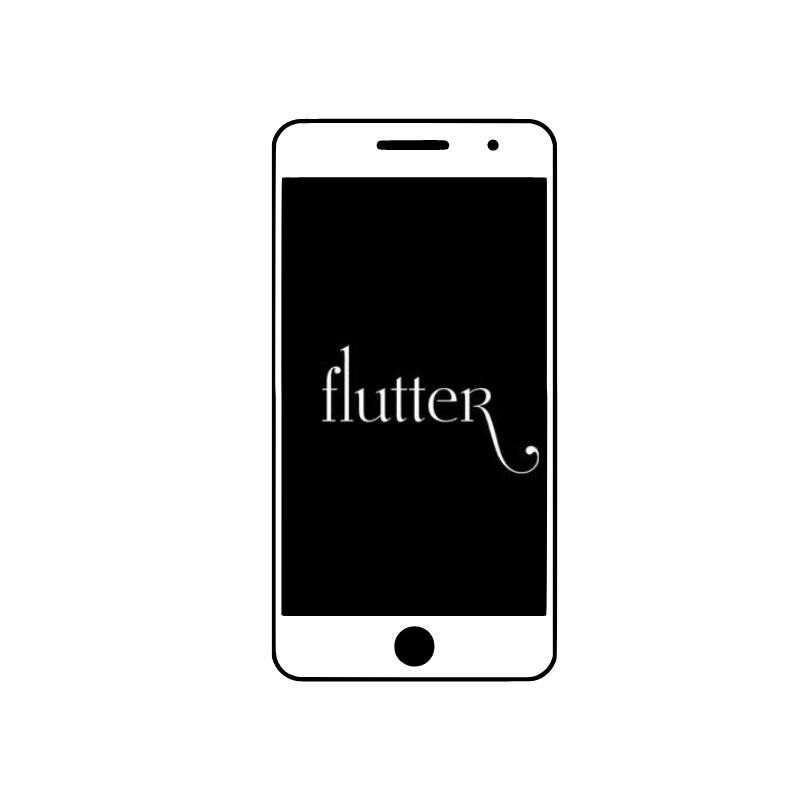 flutter cell phone. 