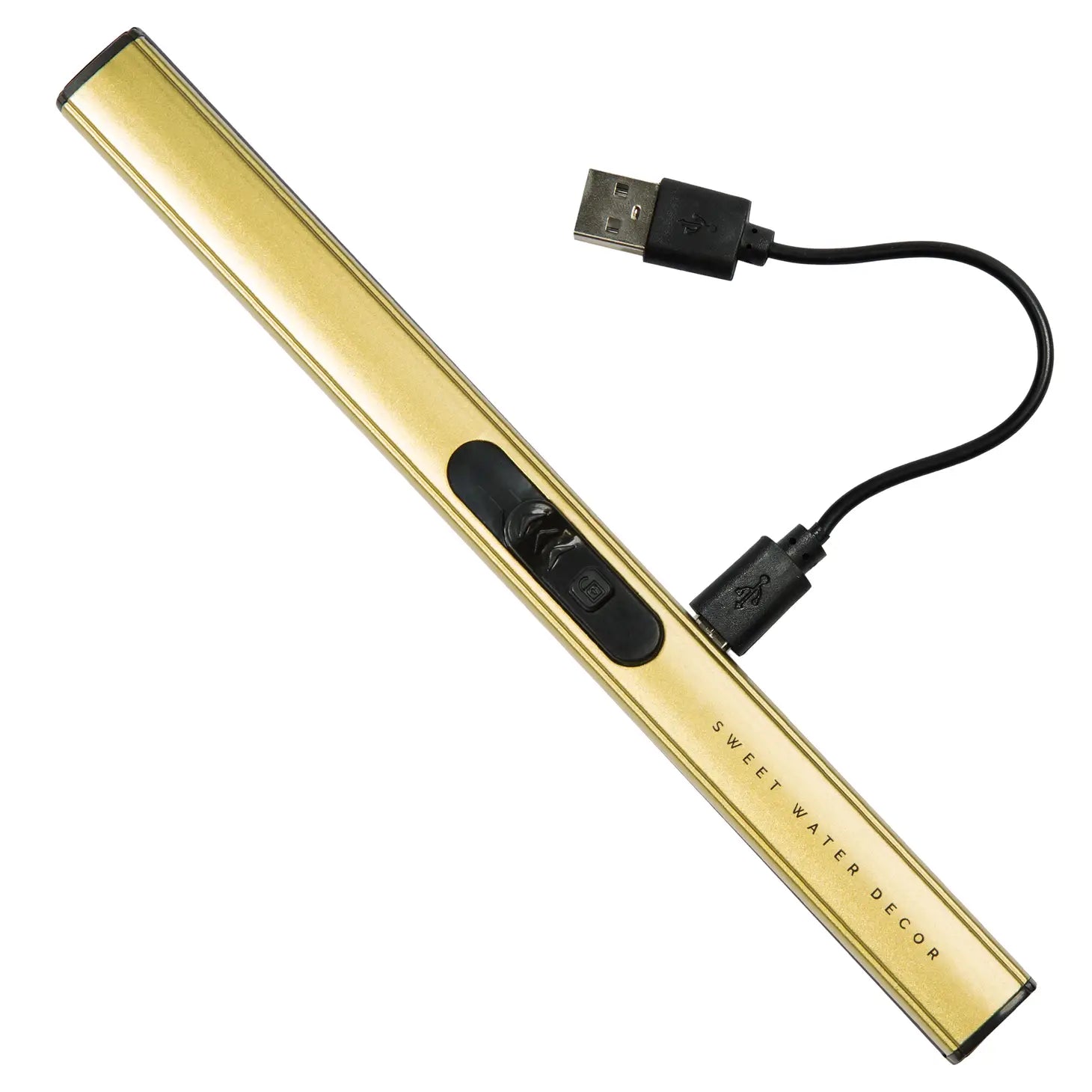 Rechargeable Electric Lighter - Gold