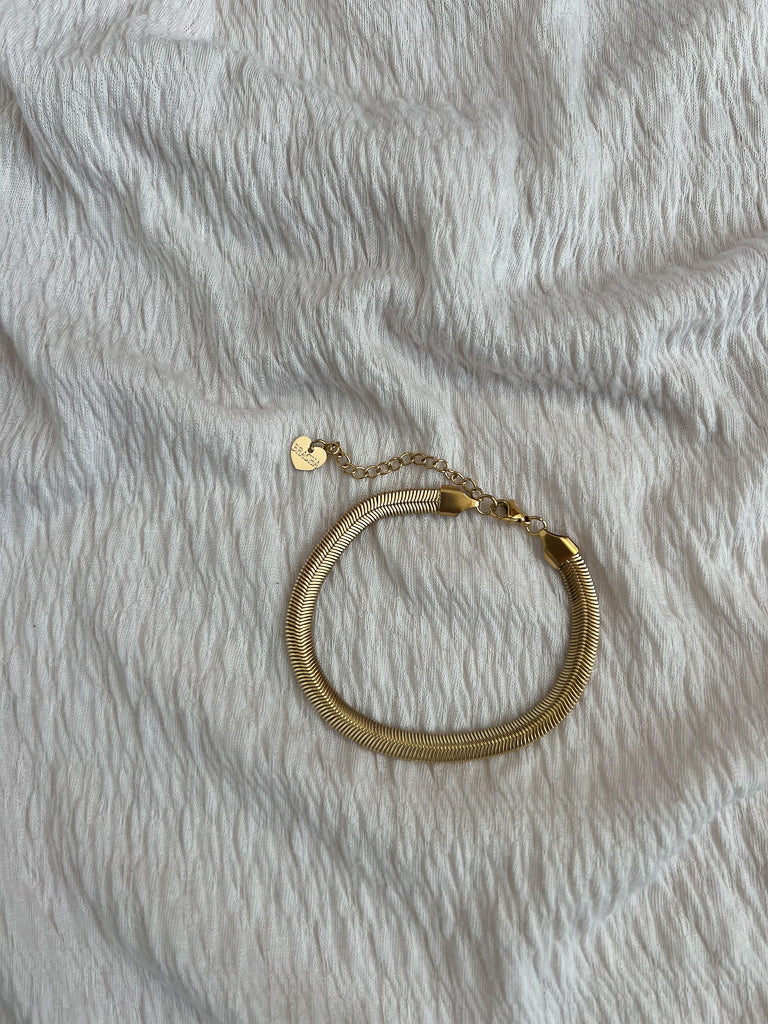 Billie Thin Bracelet- Gold