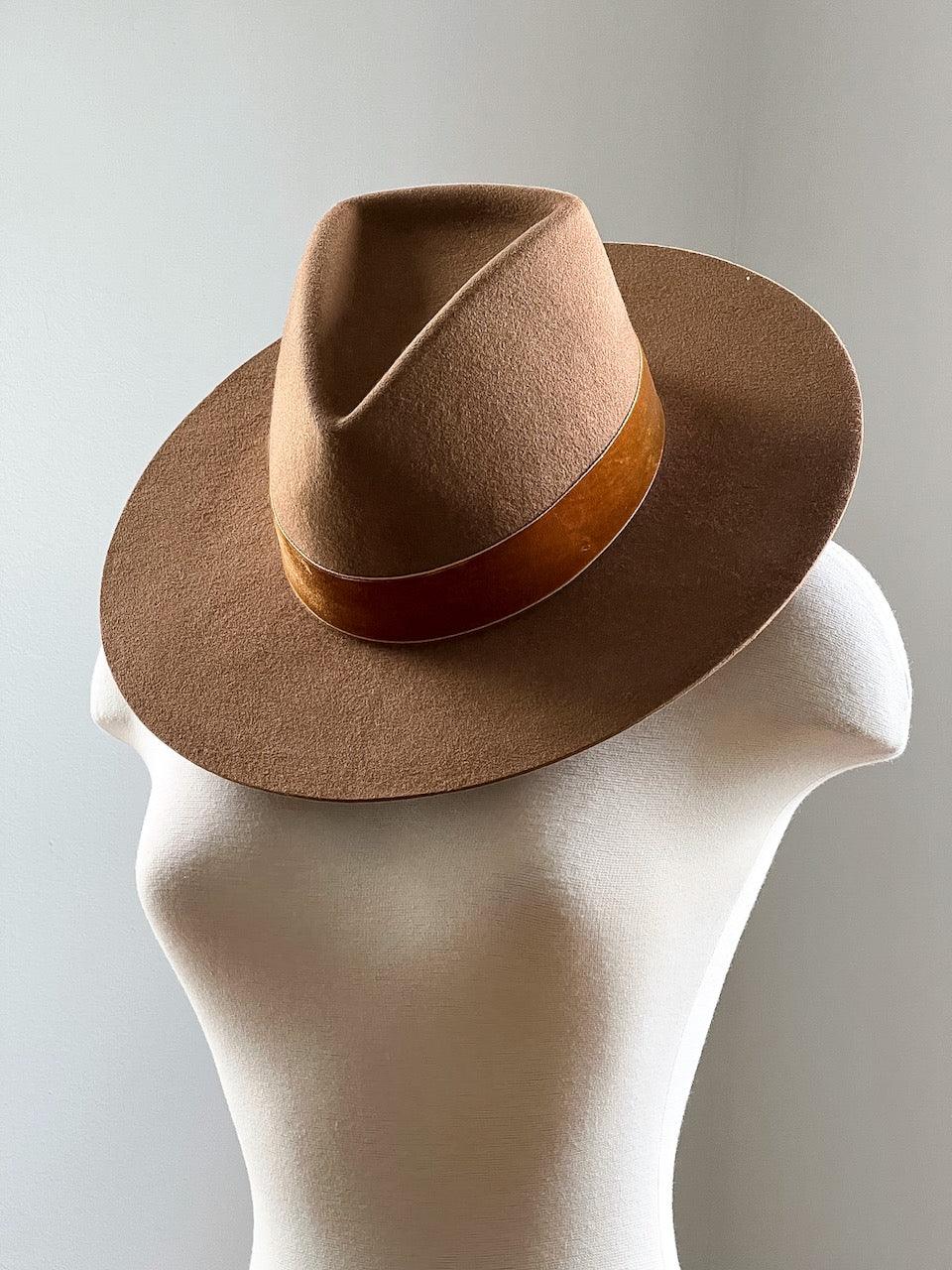 Benson Tri-Brown Hat - Teak - Flutter