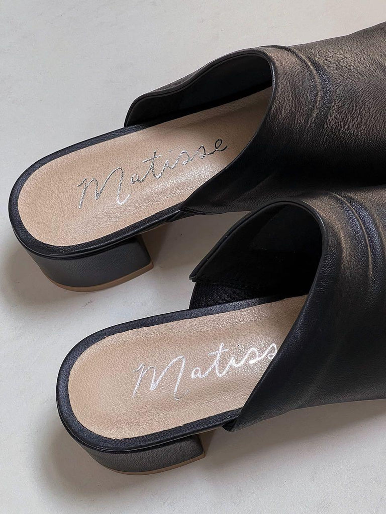 Matisse - Otis Slide Sandal - Black - Flutter