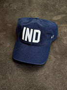 IND Hat - Navy w/ White