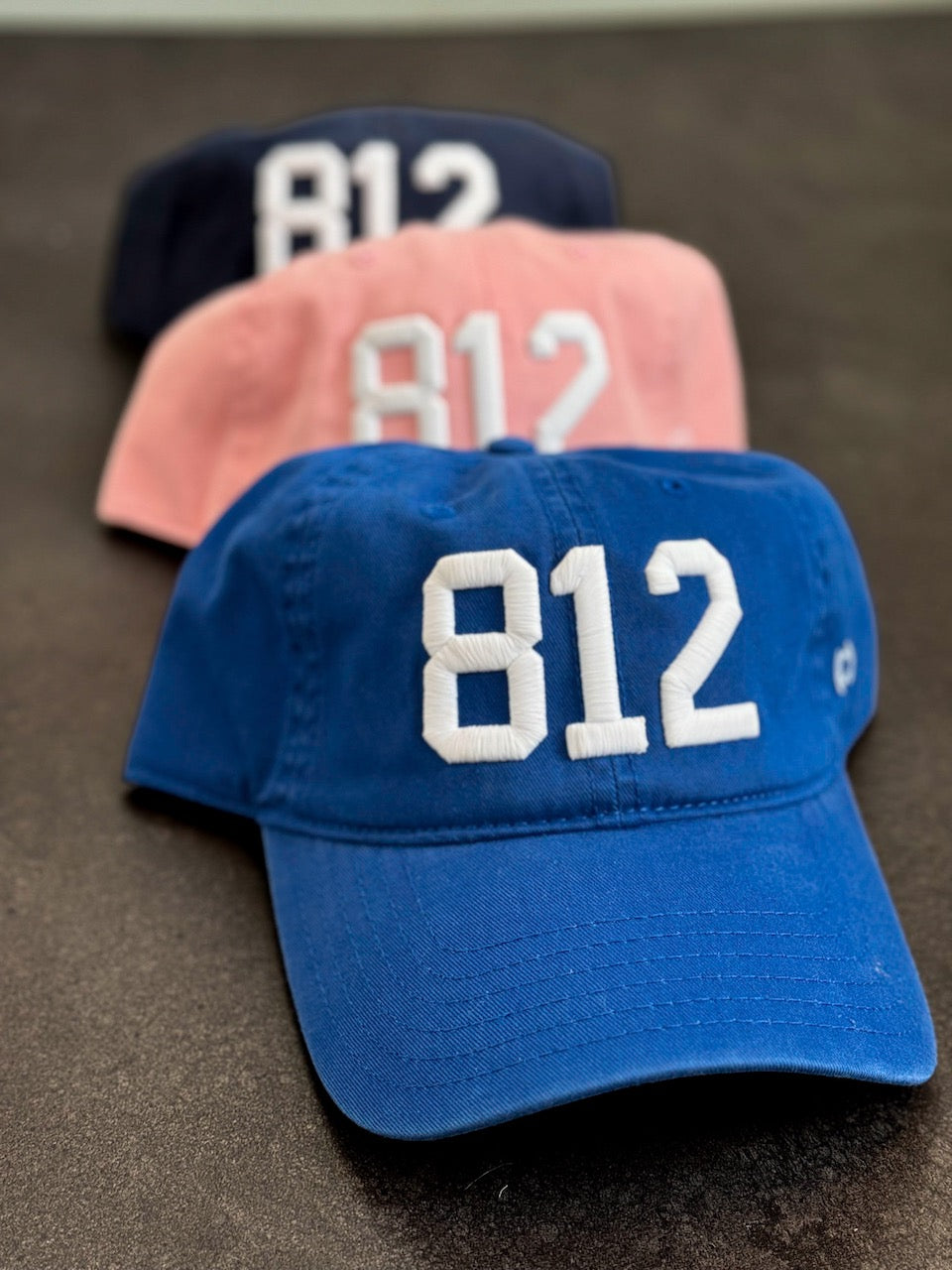 812 Hat - Pink w/ White and other options