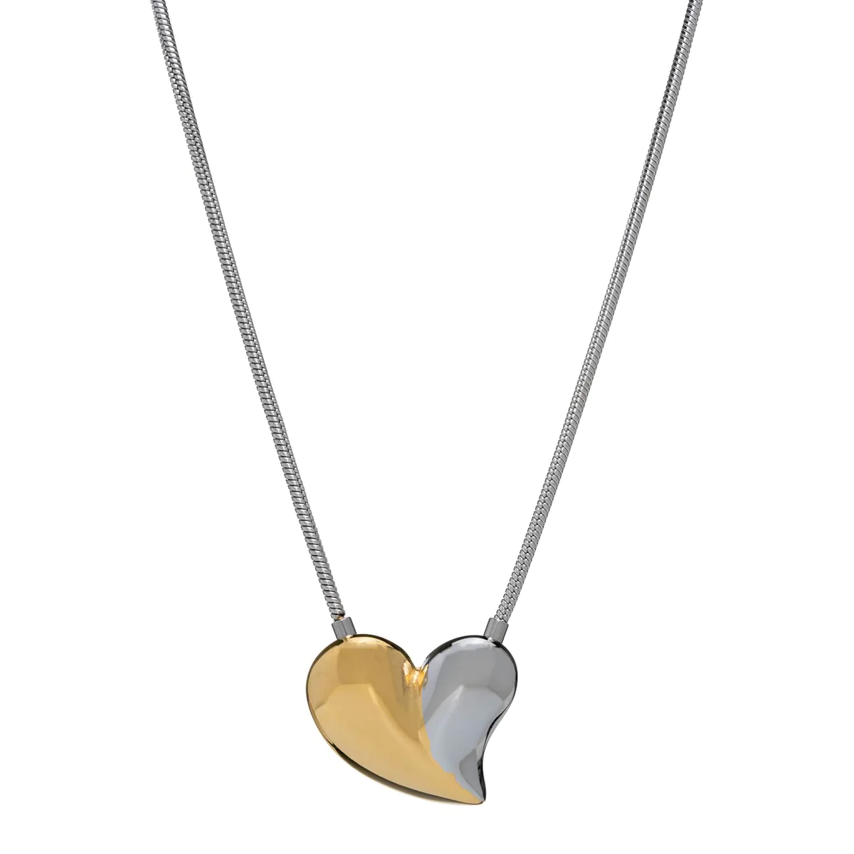 Piece of My Heart Necklace Gold/Silver