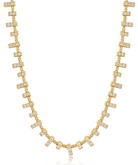 The Pave Ray Necklace- GoldThe Pave Ray Necklace- Gold