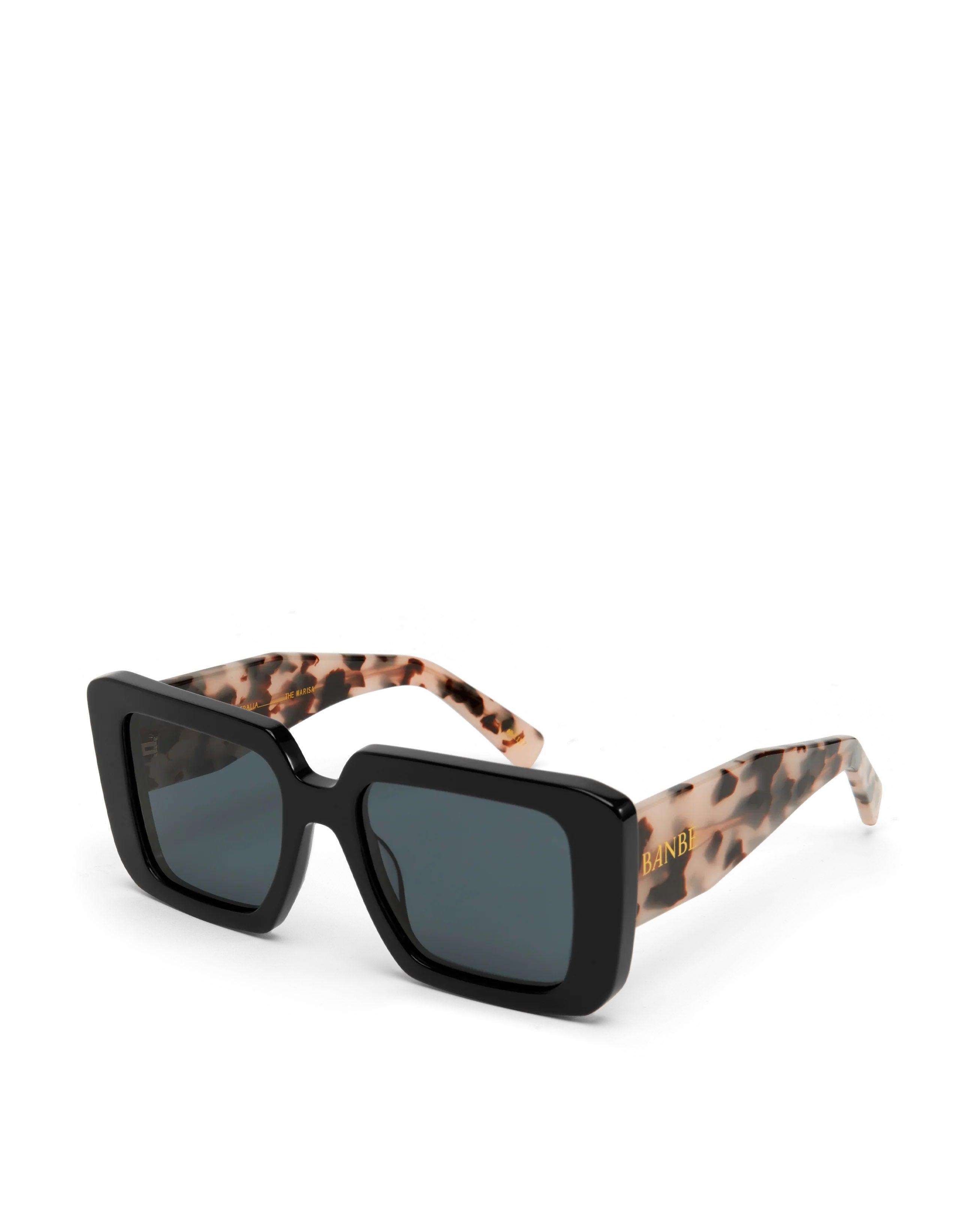 The Marisa Sunglasses - Black/Blonde Tortoise - Flutter