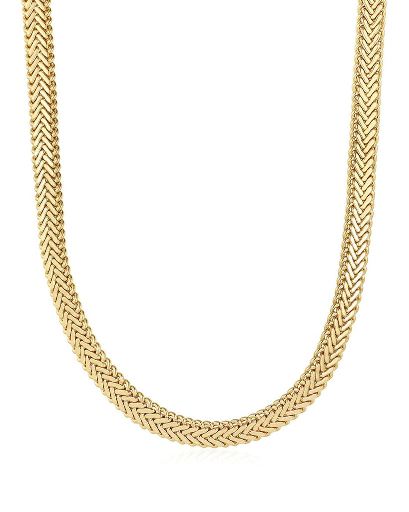 The Domenico Chain Necklace- Gold - Flutter