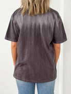 Los Angeles Relaxed  Tee-Fade Out Black-One Size