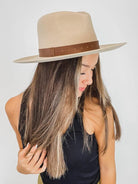 Harper Hat - Tan - Flutter